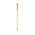 Elegant pink and green gradient metal gel pen with luxury gold accents for office - Gold Clip / Pink-Green Gradient