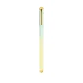 Premium elegant metal gel pen featuring a mint and yellow gradient finish with a gold clip - Gold Clip / Blue-Yellow Gradient