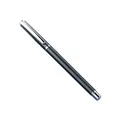 Premium sleek black and silver metal business signature pen with a minimalist design. - Silver Hook / Dark Gray