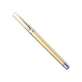 Elegant gold metal business signature pen with polished silver accents for office gifts. - Silver Hook / Gold