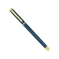 Elegant navy blue and gold metal business ballpoint pen for office and gift use - Gold Hook / Dark Blue