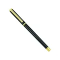 Professional black and gold metal business signature pen with a sleek minimalist design - Gold Hook / Black