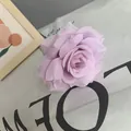 Eleganter hellvioletter künstlicher Rosenblütenkopf für Hochzeit und Innendekoration - Hellviolett