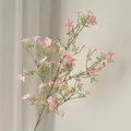 Eleganter rosa künstlicher Schleierkraut-Zweig für Haus- und Hochzeitsdekorationen - Rosa
