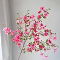 Fleurs de jasmin artificielles roses à longue tige pour décoration de mariage champêtre - Rose