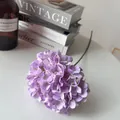 Stelo di ortensia artificiale viola realistico per la decorazione della casa - Viola