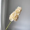 Elegant cream white pagoda hydrangea artificial flower for wedding and home interior decor - Champagne