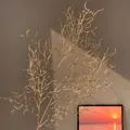 Élégantes branches artificielles dorées pour la décoration florale du Nouvel An - Branche Artificielle Dorée (Style 22)
