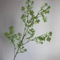 Detailed view of French Monet style artificial greenery for wedding floral decor - Little Herb