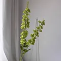 Élégante branche de pied-d'alouette artificiel vert à 2 tiges pour mariage et hôtel - Vert