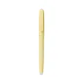 Elegante penna gel cancellabile termica giallo chiaro con punta in gomma bianca - Nucleo Inchiostro Nero Regolare 0.7mm / Giallo chiaro