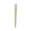 Penna gel cancellabile verde chiaro minimalista con punta in gomma bianca per studenti - Nucleo Inchiostro Nero Regolare 0.7mm / Verde chiaro