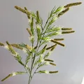 Realistic artificial millet flower branch detail for French garden style wedding decor. - Tall Branch Lavender