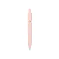 Mini penna gel portatile rosa con design portafortuna e inchiostro a rapida asciugatura - 0.7mm / Rosa