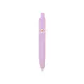 Penna gel a scatto lavanda portatile con clip decorativa creativa Beauty +1 - 0.7mm / Fusto Viola