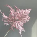 Elegant pink artificial Persian fern leaf plant for wedding flower arrangement decor - Light Pink