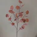 Herfstkleurige kunstmatige eucalyptusbladeren voor een modern Scandinavisch interieur - Donker Koffie