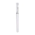 Bolígrafo roller de tinta líquida lavanda secado rápido para estudiantes y exámenes - 0.5mm / Barril Púrpura Claro Tinta Negra