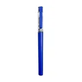 Bolígrafo roller profesional de tinta líquida azul con secado rápido para oficina - 0.5mm / Barril Negro Tinta Negra