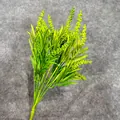 Vibrant green artificial grass bush for French style wedding decor - Small Bunch of Green Grass