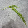 French Monet style artificial hanging greenery for wedding and outdoor decor scenes - Hanging Rice Plant (Trailing Greenery)