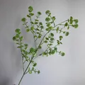 Realistic green artificial plant sprig for French Monet style wedding and home decor - Christmas Berry