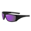 Lunettes de soleil sport polarisées avec verres violets pour la pêche et la conduite. - Miroir Violet