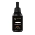 Natural citrus beard oil for grooming and softening in 30ml black dropper bottle - Citrus Scent