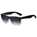 Stylish square gradient polarized sunglasses for men and women driving and outdoor use - Gradient Frame Gradient Gray