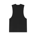 Détail du débardeur de sport en maille respirante noire pour l'entraînement des hommes - S / Hauts / Noir