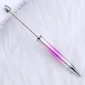 Bolígrafo de cuentas DIY con un degradado de cielo estrellado rosa y púrpura de ensueño - 1.0mm / Degradado Rojo Rosa Estrellado