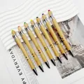Bolígrafos de bambú ecológicos con puntas de lápiz táctil de colores - Punta de Stylus / Más colores