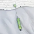Luxury green rhinestone stylus pen with glittering AB crystals for touch screen - AB Fruit Green