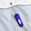 Handliches lilafarbenes DIY-Perlenwerkzeug mit einziehbarer Nadel. - Einzelstück / Fluoreszierendes Lila (55)