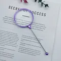 Purple electroplated 3x handheld magnifying glass for DIY beading and crafts. - Electroplated Light Purple