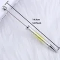 Bolígrafo DIY con degradado de cielo estrellado y medida de 14,9 cm de largo mostrada. - 1.0mm / Degradado Beige Estrellado