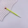 Elegant green gradient ballpoint pen featuring a rose gold heart topper for gifts - Gradient Light Yellow
