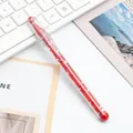 Creative red maze puzzle ballpoint pen with transparent barrel for stress relief - 1.0mm Bullet Tip / Red