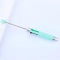 Bolígrafo de 4 colores para cuentas DIY en acabado verde menta tipo macarrón elegante - Verde Claro Caqui