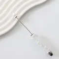 Mehrzweck-Perlen-Stylus-Stift mit eleganten weißen Perlen und Kristallen für Touchscreens - 20-Perlweiß