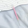 Pastel pink glitter gel pen for DIY student scrapbooking and journaling art projects - High-Gloss Pink