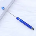 Professional telescopic blue beaded stylus pen for DIY crafts and touchscreen devices - Bullet Tip 1.0 (Cheese Culture Single Coil Stylus Pen) / Blue