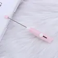 Coltello multiuso rosa fai-da-te per perline con meccanismo a scatto retrattile - Rosa Chiaro Caramella