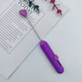 Tagliaperline fai-da-te viola a forma di cuore e mini taglierino portatile multiuso. - Misura 4 / Viola scuro