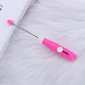 Tragbares rosa Perlen-Cuttermesser für DIY-Bastelarbeiten, Büro und präzises Schneiden - Fluoreszierendes Rosenrot