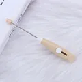 Tragbares DIY Perlen-Cutter-Messer in Morandi-Farbe für Bastel- und Büroarbeiten - Khaki Beige