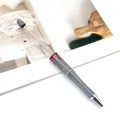 Halloween themed beadable ballpoint pen with grey finish and realistic red blood drip design - Halloween Blood Drip Style / Gray
