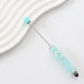 Hellblauer Stift mit Perlen und Zuckerkristallen für Touchscreens, elegantes Design - 50-Bonbon-Hellblau