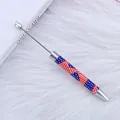 Elegante bolígrafo de cuentas con patrón de bandera de EE. UU. para Independencia - Estilo Bandera EE UU 2