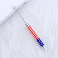 Bolígrafo de cuentas DIY con patrón de bandera estadounidense para el Día de la Independencia - Estilo Bandera EE UU 3